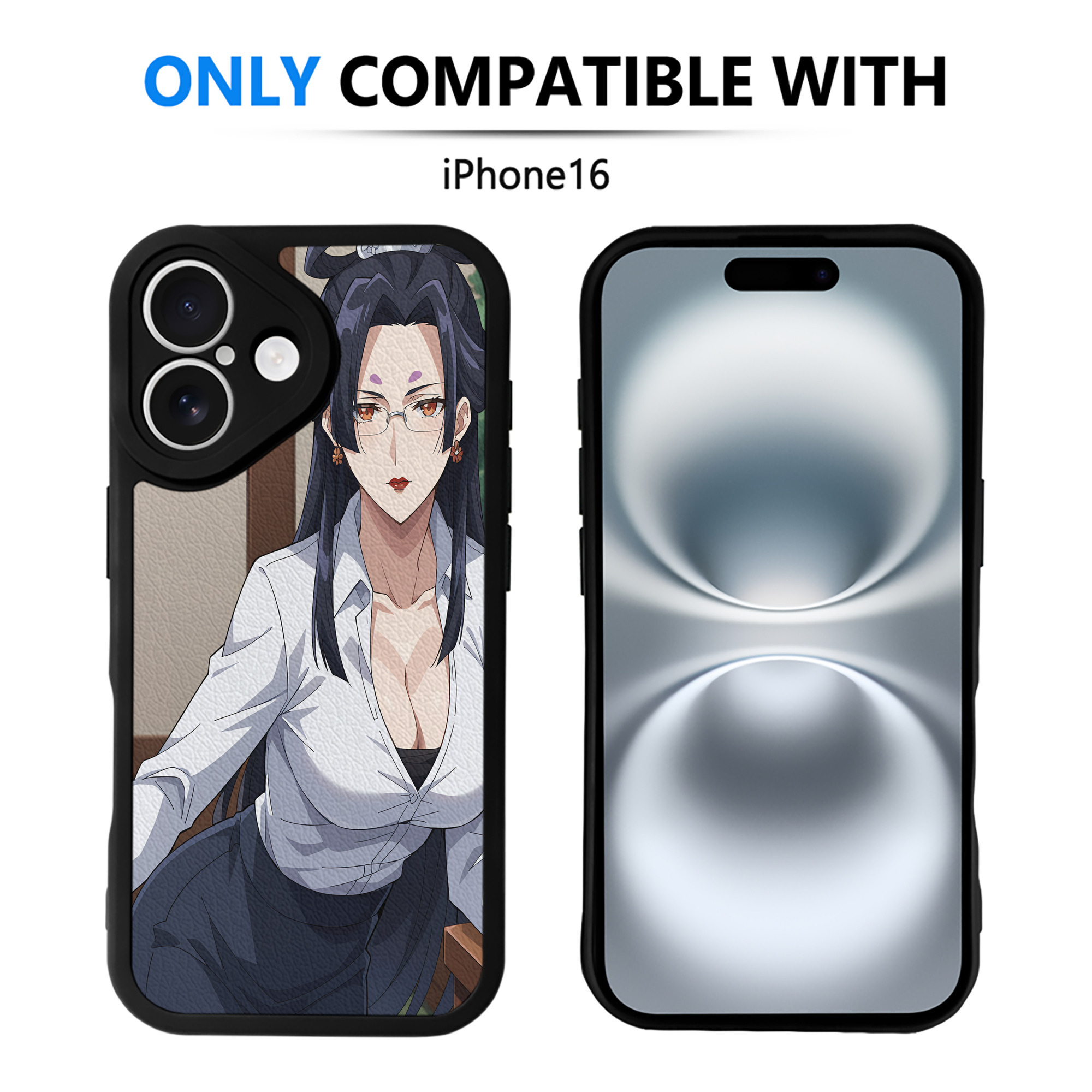 薬屋のひとりごと The Apothecary Diaries 【iPhone 16シリーズ対応】シリコンスマホケース（レザー調） 材質：シリコン